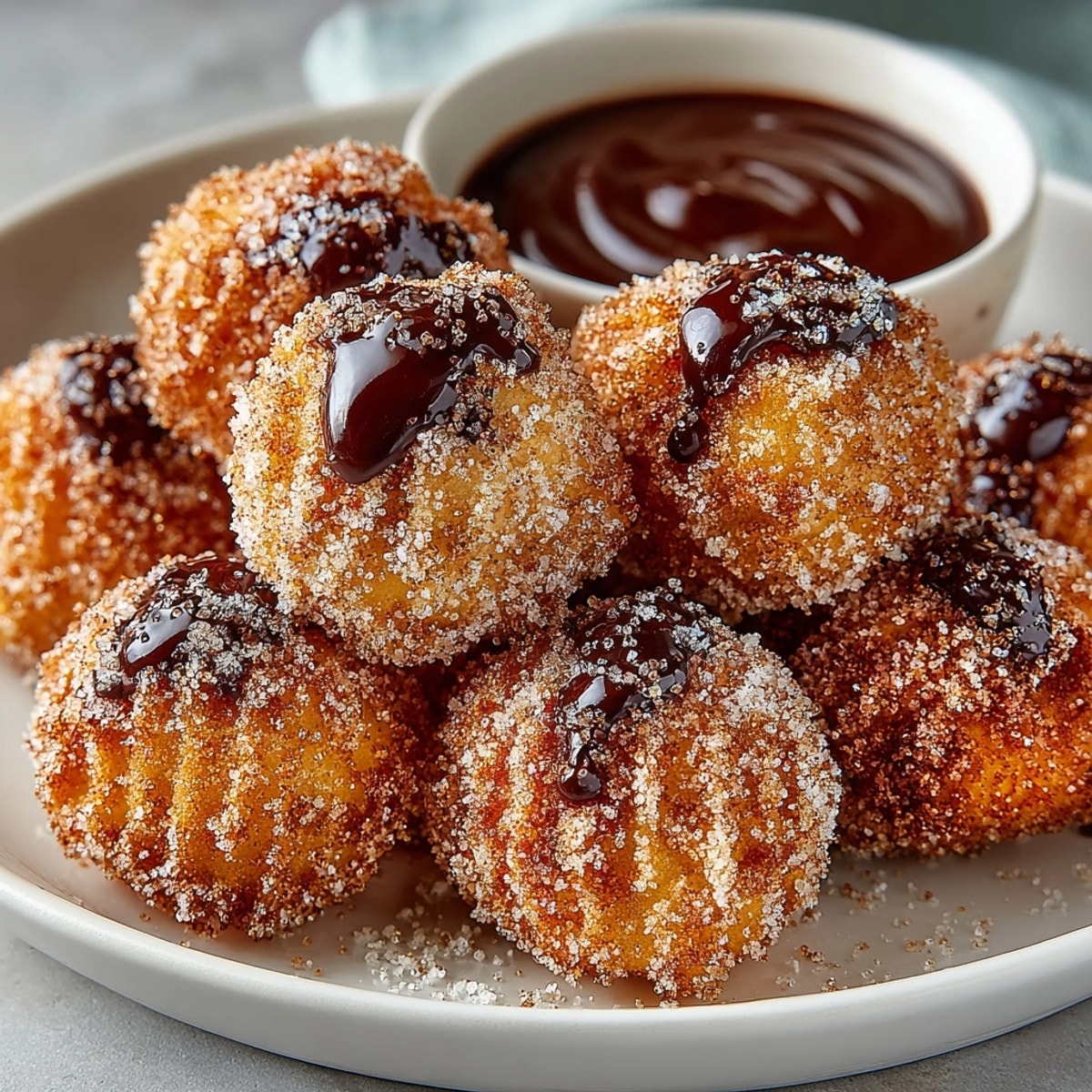 Easy recipe: Cinnamon-Sugar Churro Bites—a festive dessert, perfect for sharing with friends.