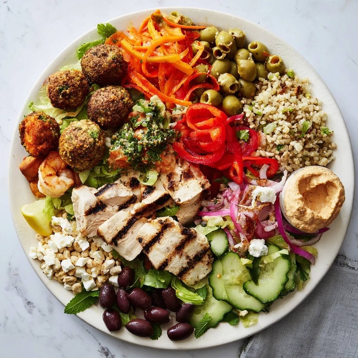 A colorful buildup of our Build-Your-Own Boards & Bowls recipe awaits sharing.  