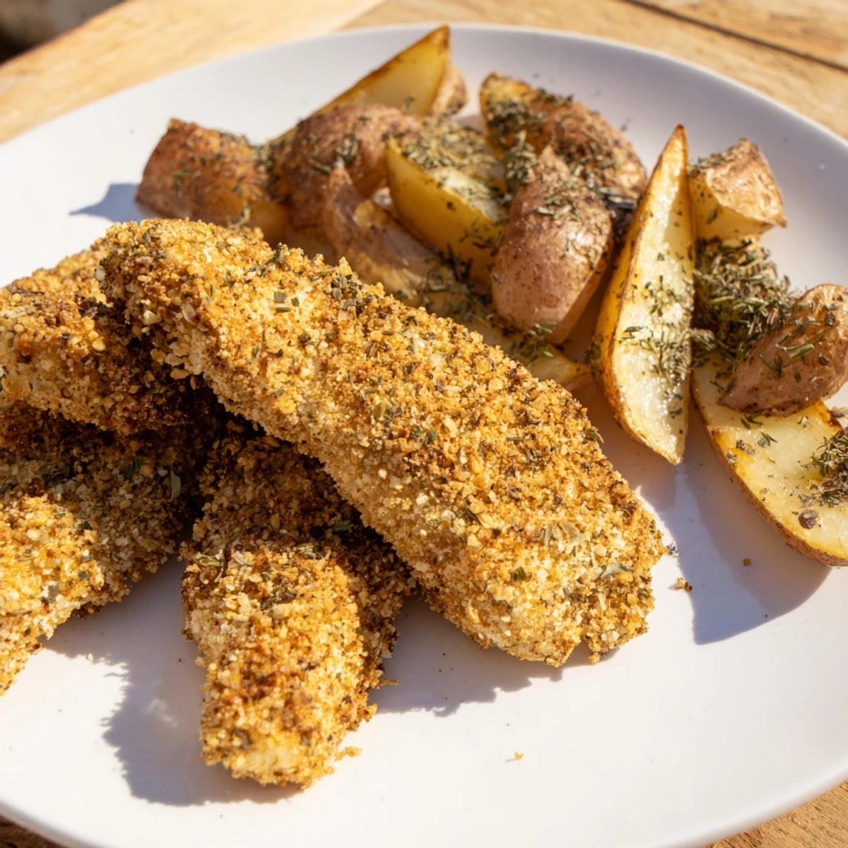 Herbed Chicken Tenders & Potatoes