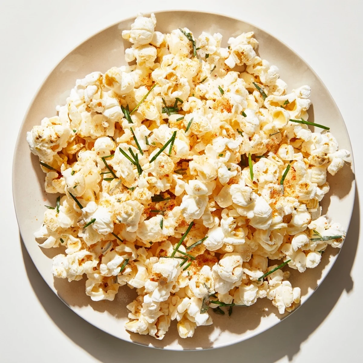 Homemade savoury popcorn mixes with diverse seasonings, ideal for a customizable flavour experience.