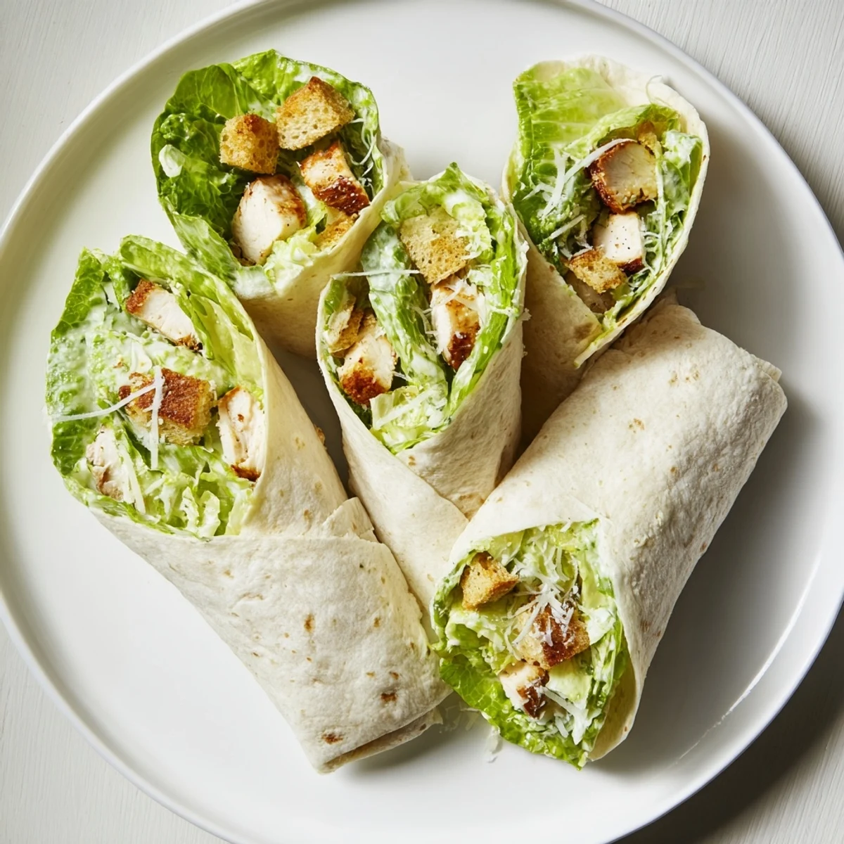 Chicken Caesar Wraps