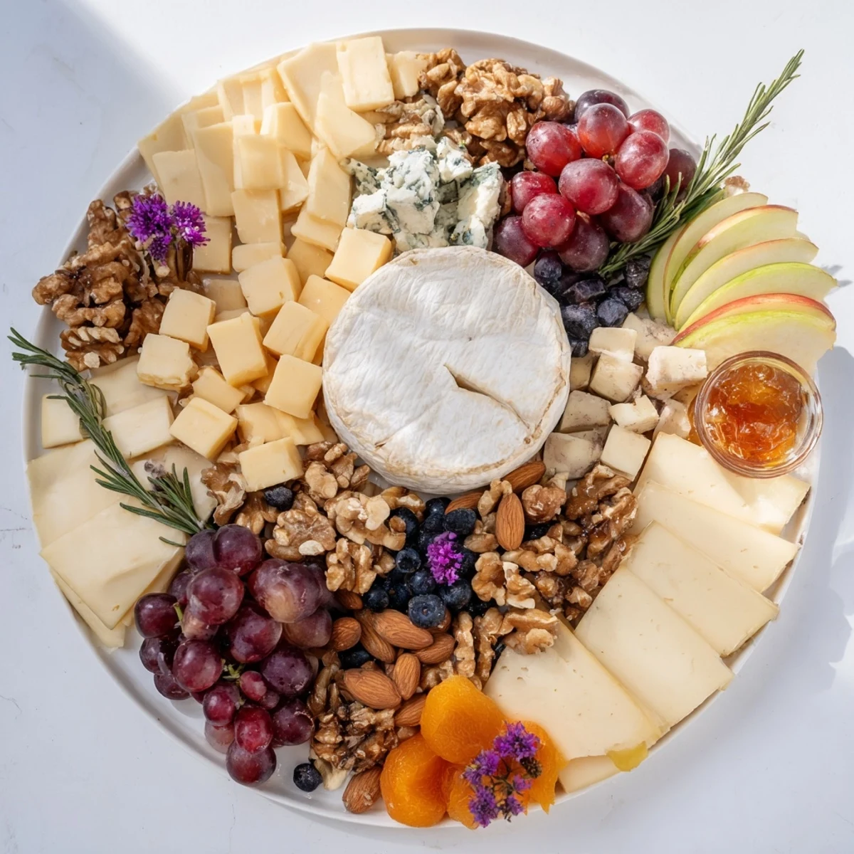 Imagine a festive Woodland Creature Cheese Platter, showcasing colorful cheeses and seasonal elements on a wooden board.