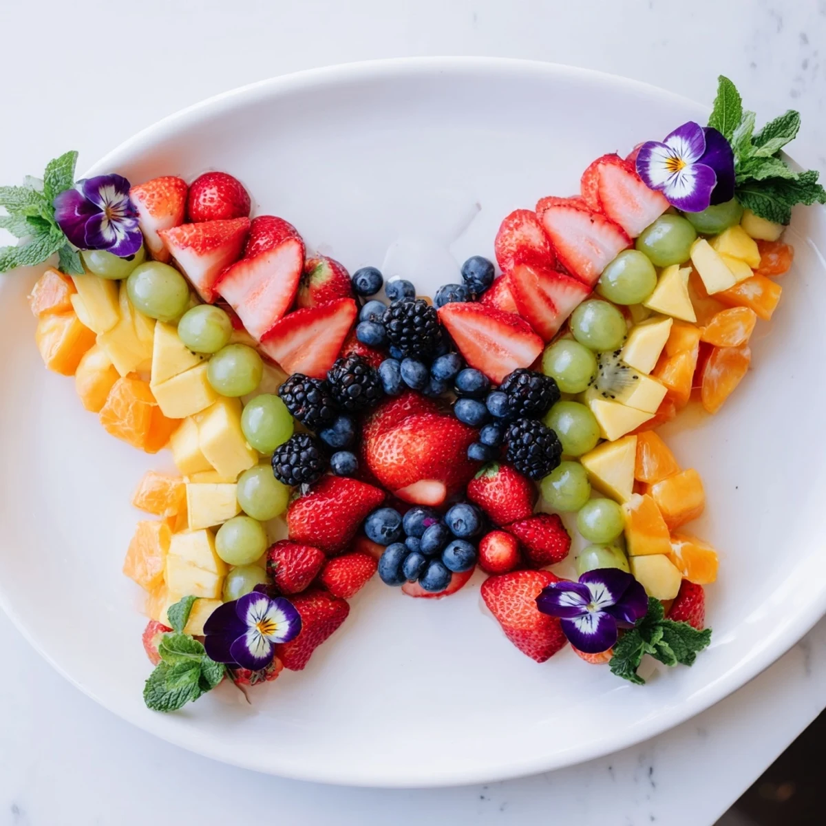 Butterfly Bloom Fruit Board