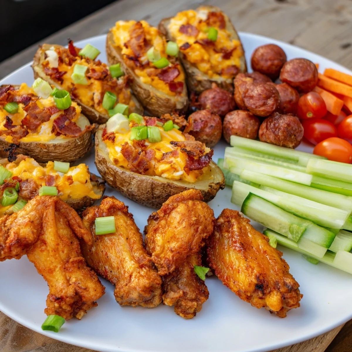 Touchdown Football Tailgate Spread