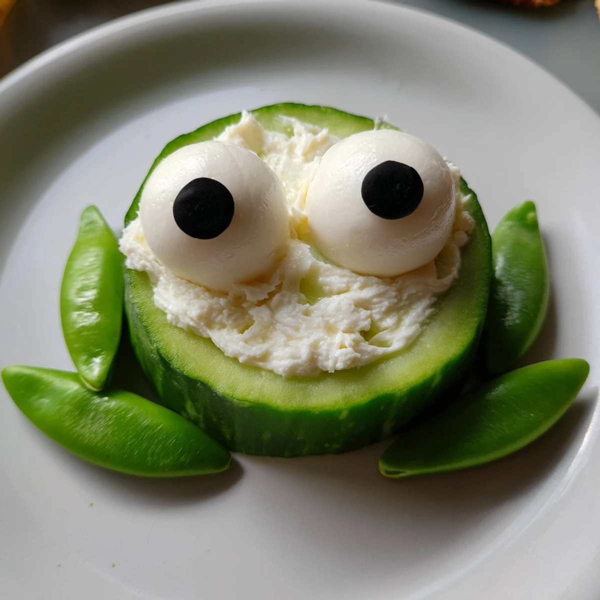 Bright Frog Pond Snack Tray: A colorful arrangement of fruits and veggies creates a playful, delicious snack.