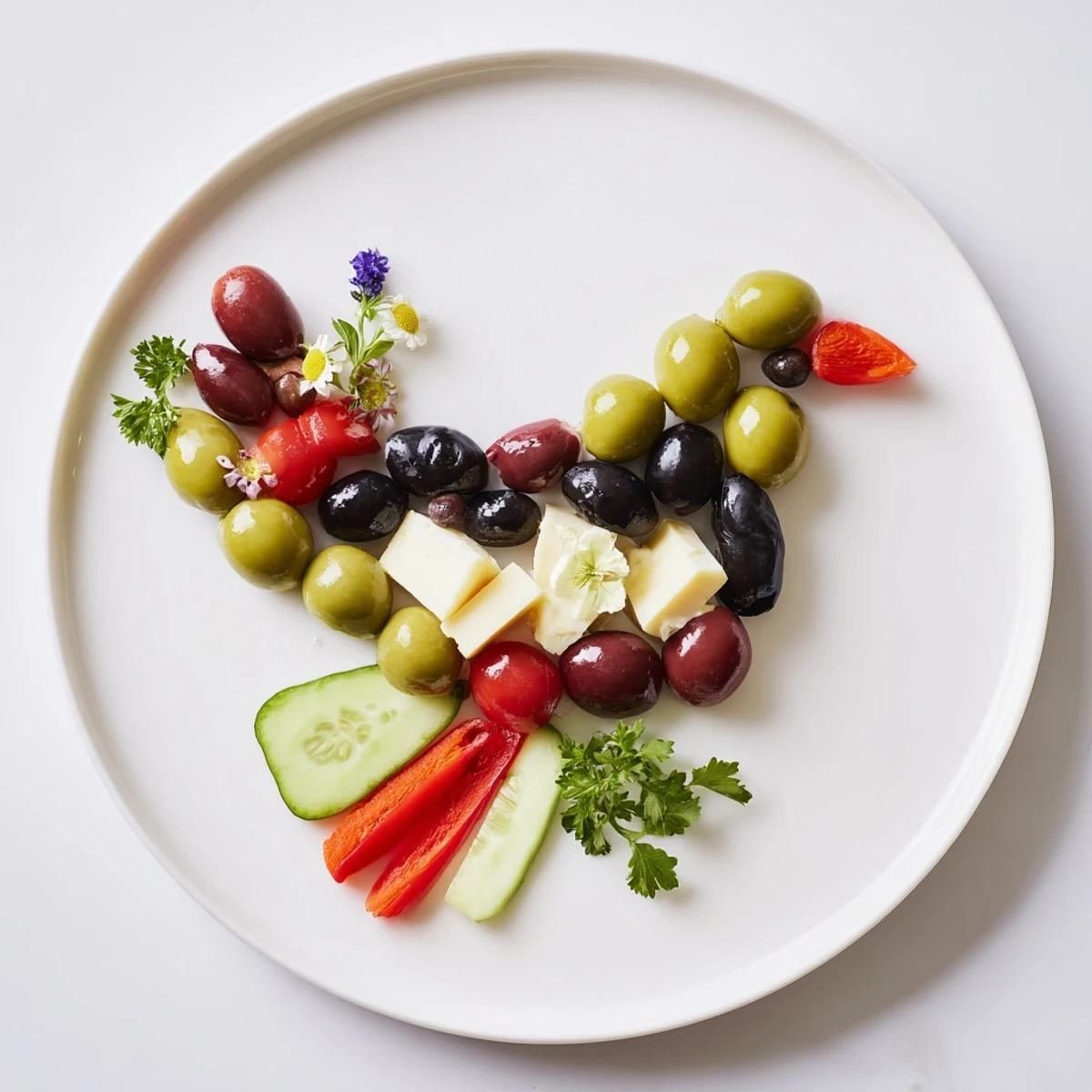Colombe de la Paix Olive Platter