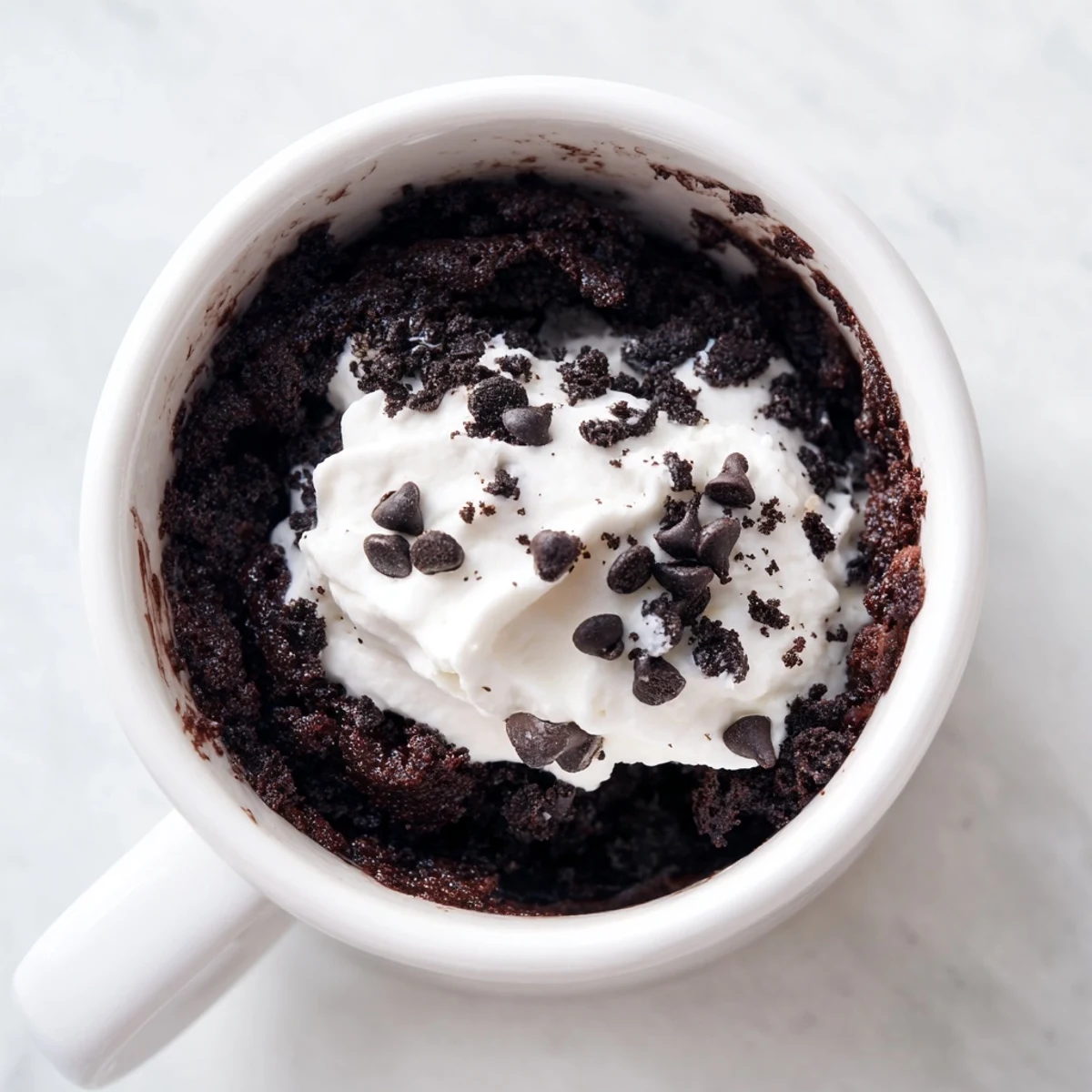 Oreo Mug Chocolate Cake