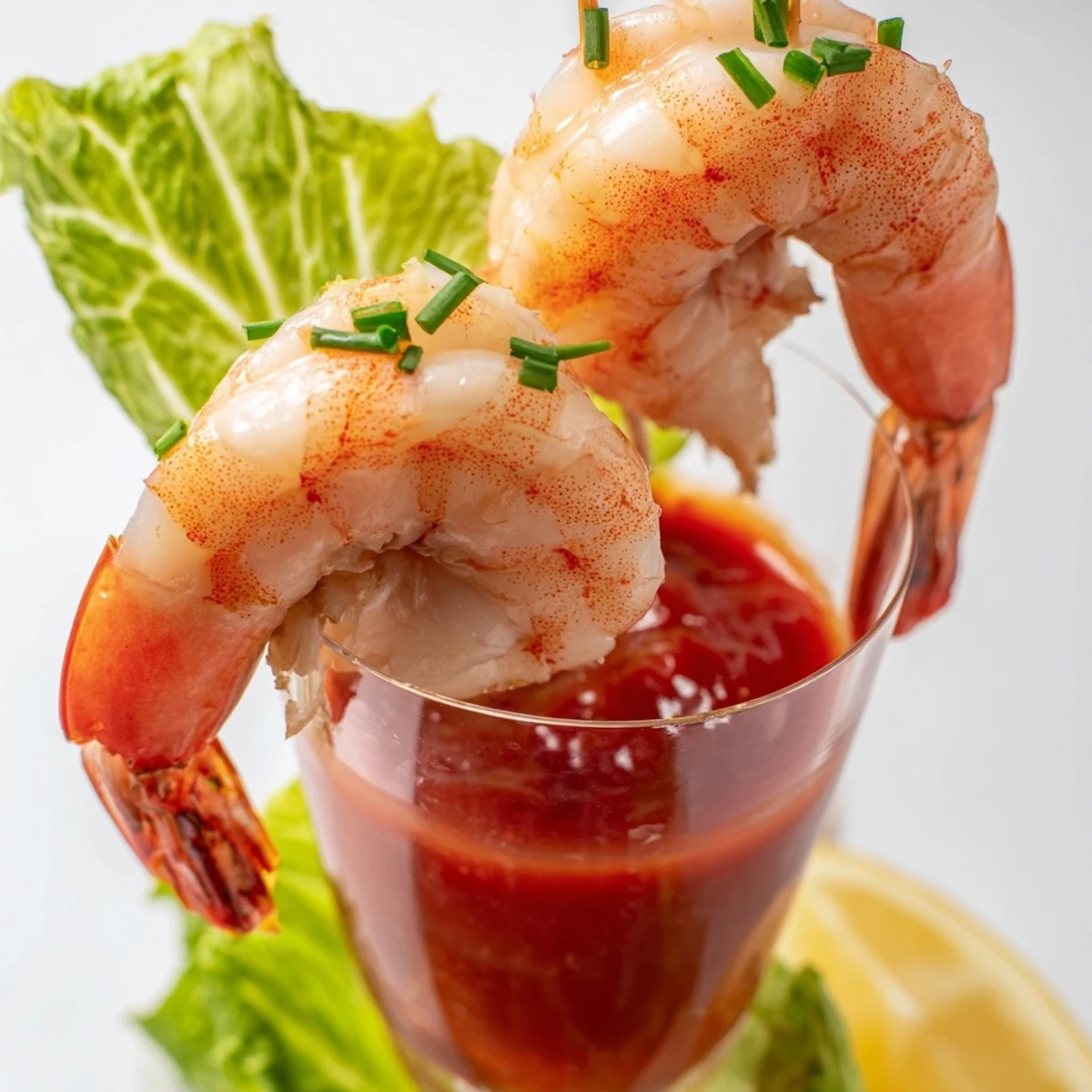 These elegant Retro Prawn Cocktail Shooters showcase plump prawns in a tangy sauce and pretty shot glasses.