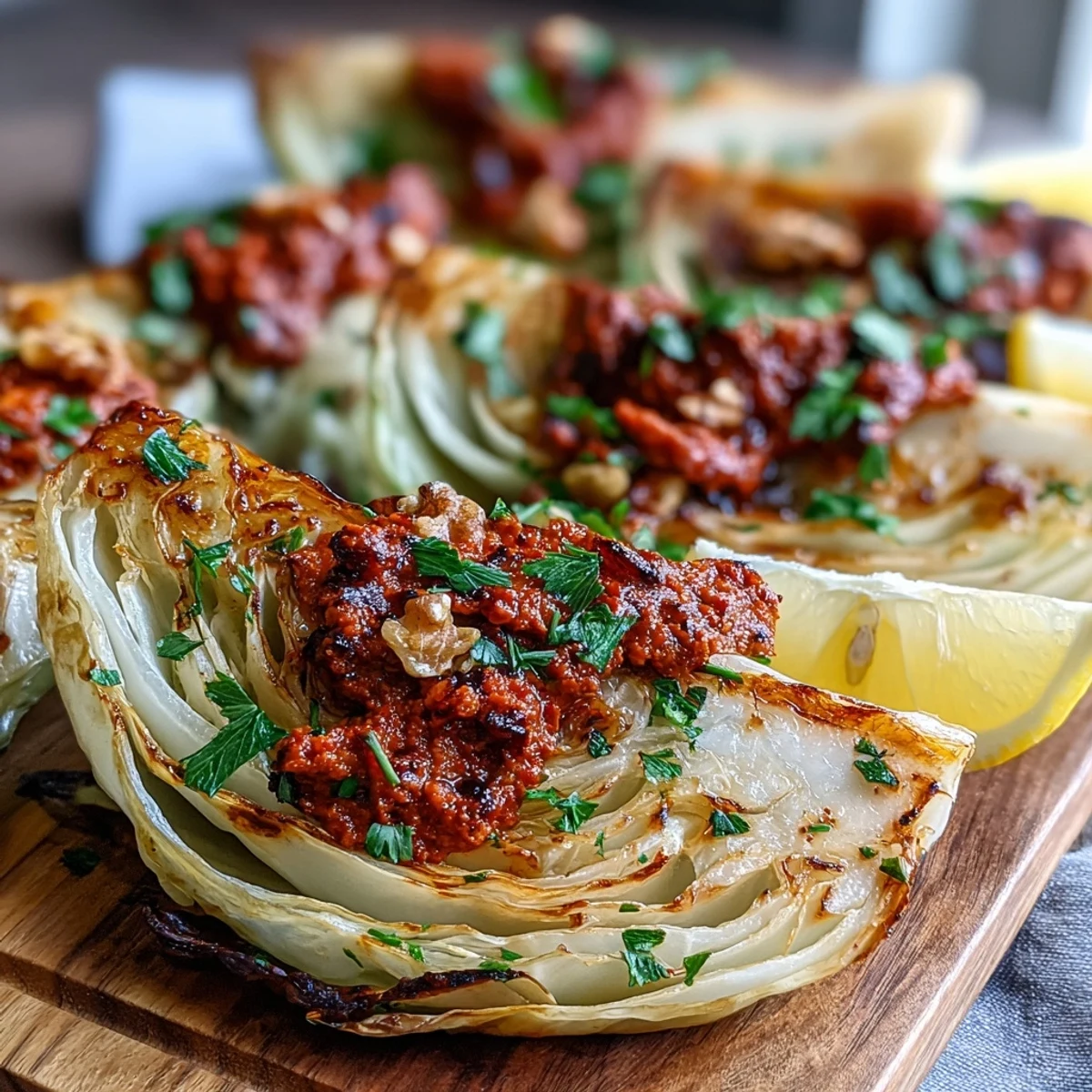 Freshly made Winter Romesco sauce, featuring vibrant red peppers and toasted walnuts, blended with garlic and spices for a bold, smoky flavor.