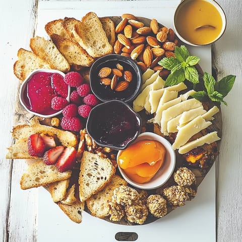 Jam Infused Brunch Board