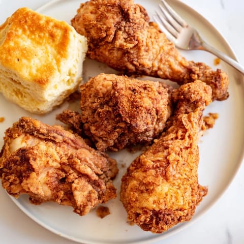 Southern Fried Chicken Biscuits