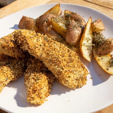 Herbed Chicken Tenders & Potatoes