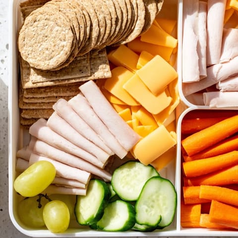 DIY lunchables tray options