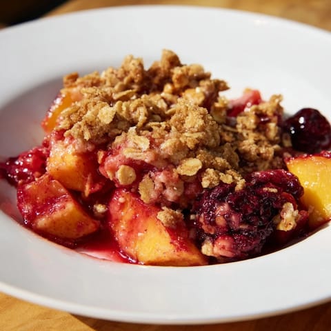 Fruit Crisp with Frozen Fruit
