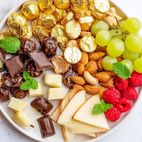 New Years Gold Foil Chocolate