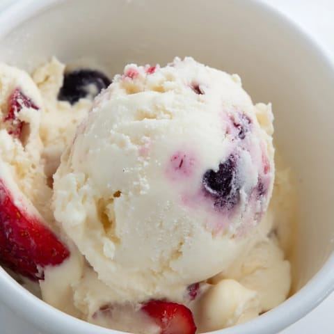 Creamy Cottage Cheese Ice Cream