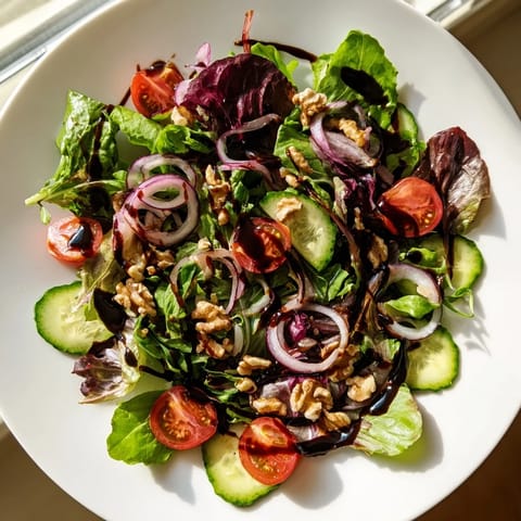 Quick Balsamic Vinegar Salad
