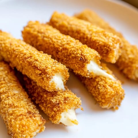 Air Fryer Mozzarella Sticks