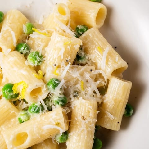 Pea and Lemon Ricotta Pasta