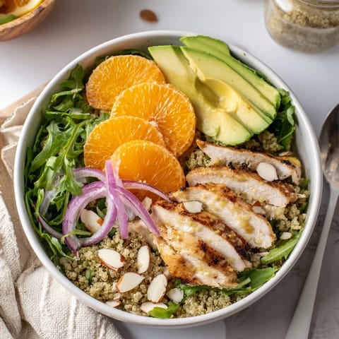 Citrus Herb Chicken Salad Bowl