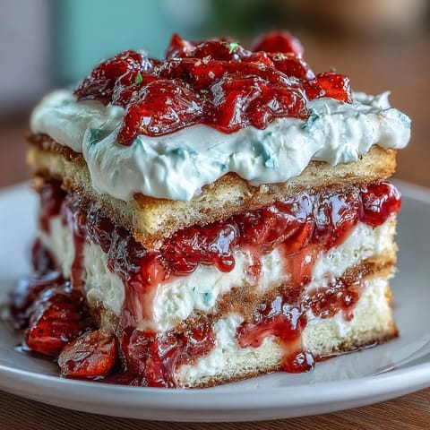 Valentines Day Strawberry Shortcake