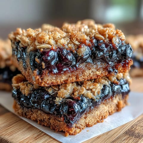 Blueberry Oat Breakfast Bars