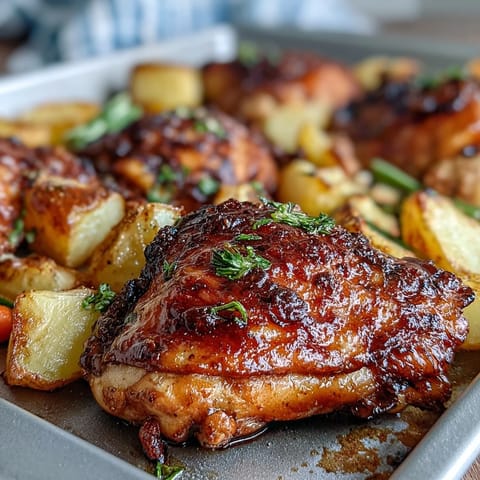 Easy Sheet Pan Chicken Dinner