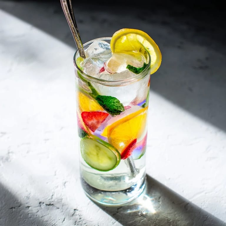 Hydrating mocktails showcasing lemon, lime, and fresh herbs for summer sipping.  