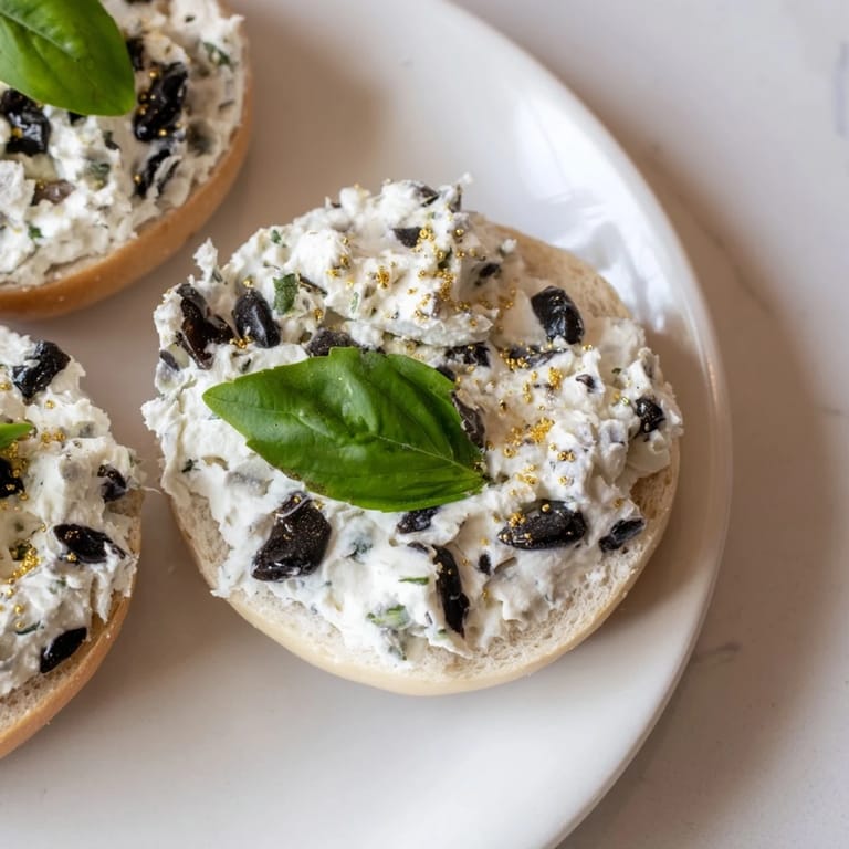 Perfectly arranged Olympic Rings Medal Appetizer: mini bagels topped with colorful cream cheese for visual appeal.