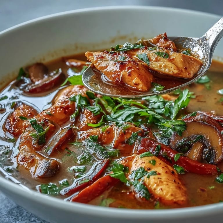 Steaming Thai Coconut Curry Soup is garnished with cilantro and lime wedges, served alongside fluffy jasmine rice.