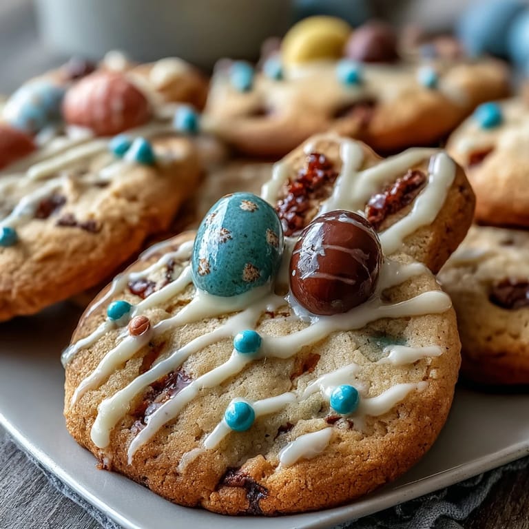Festive Easter sugar cookies with smooth royal icing, featuring charming pastel designs perfect for holiday celebrations.