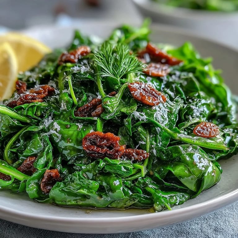 Zesty lemon vinaigrette drizzled over peppery arugula, garnished with delicate Parmesan shavings and a sprinkle of toasted nuts.